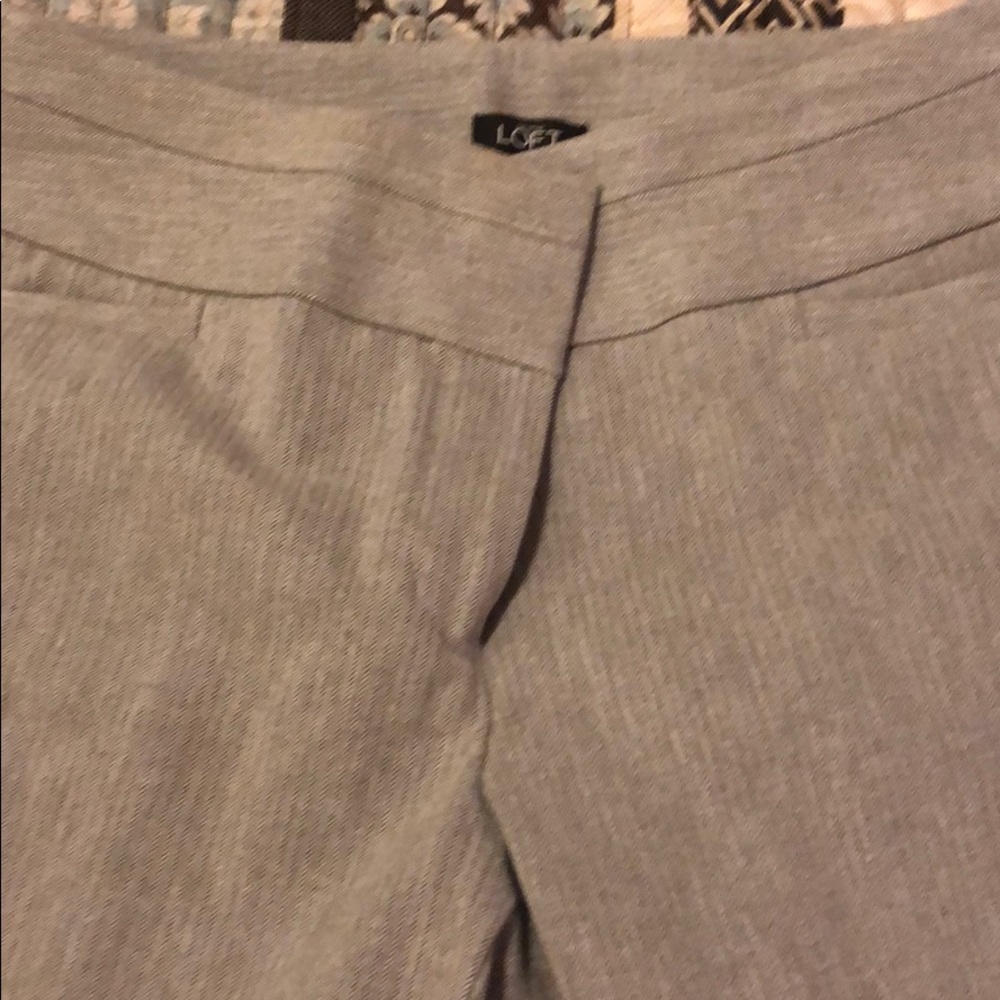 Gray slacks